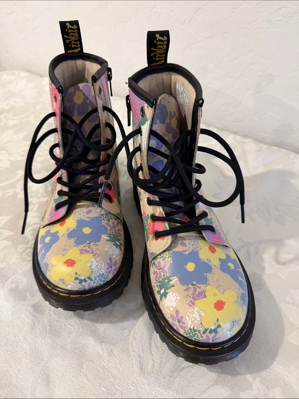 Dr Martens size 3 floral